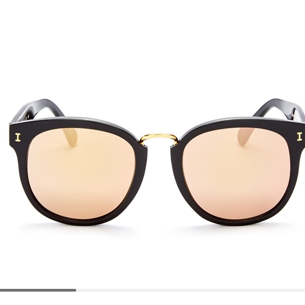 ILLESTEVA SARDINIA MIRRORED SQUARE SUNGLASSES